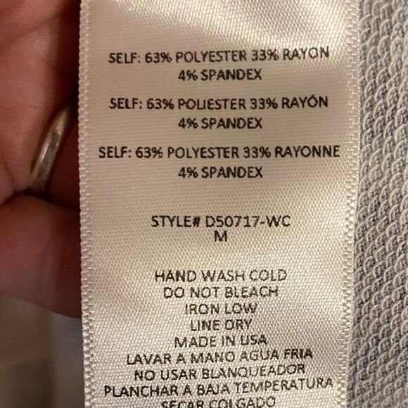 Whiteroom & Cactus NWT Long Sleeve Mini Dress Womens Size Medium Abstract Print - Picture 7 of 7